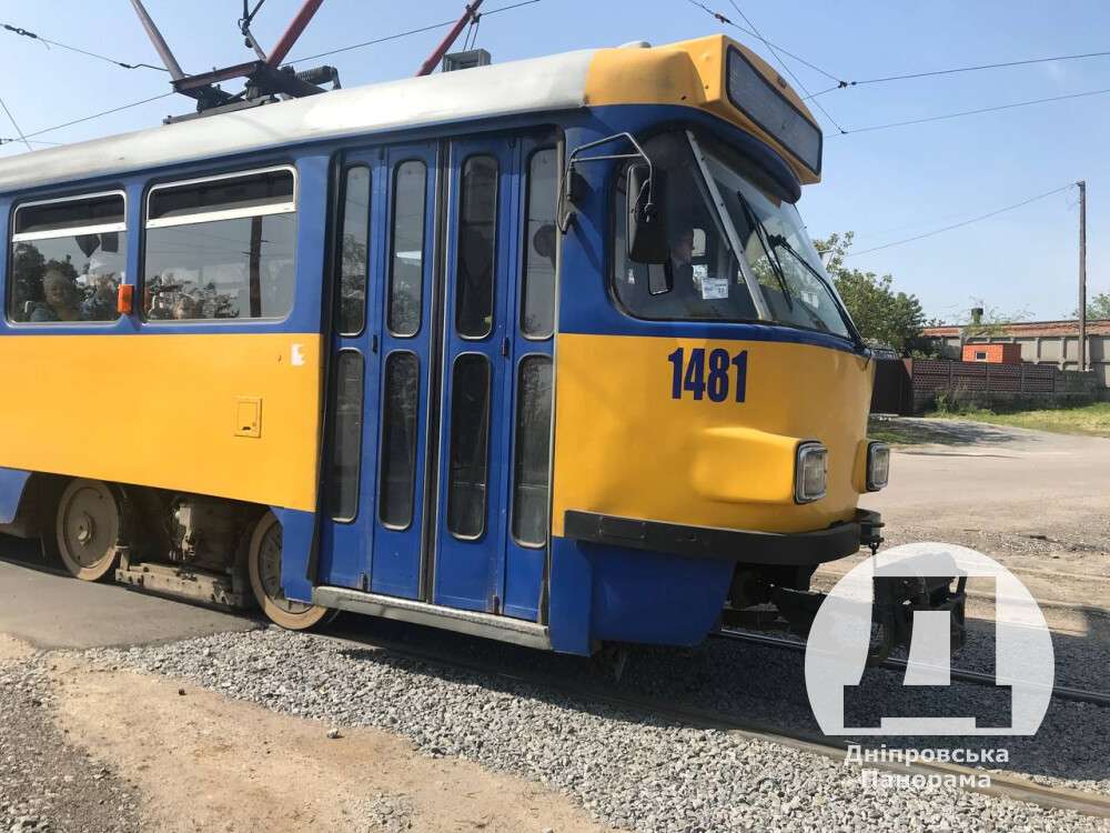 ремонт трамвайної колії у Дніпрі1