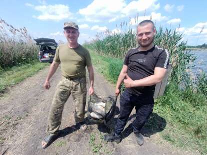 рибалка під Бахмутом