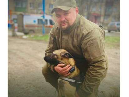 Вівчарка, яку прихистили тероборонівці Кривого Рогу допомогла їм знищити ворожу ДРГ