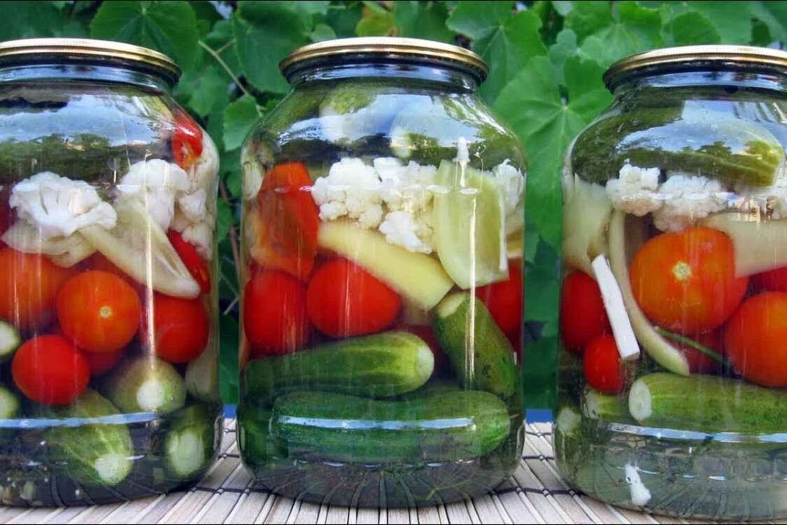 Овощное ассорти на зиму - рецепты с фото на webmaster-korolev.ru (40 рецептов ассорти из овощей)