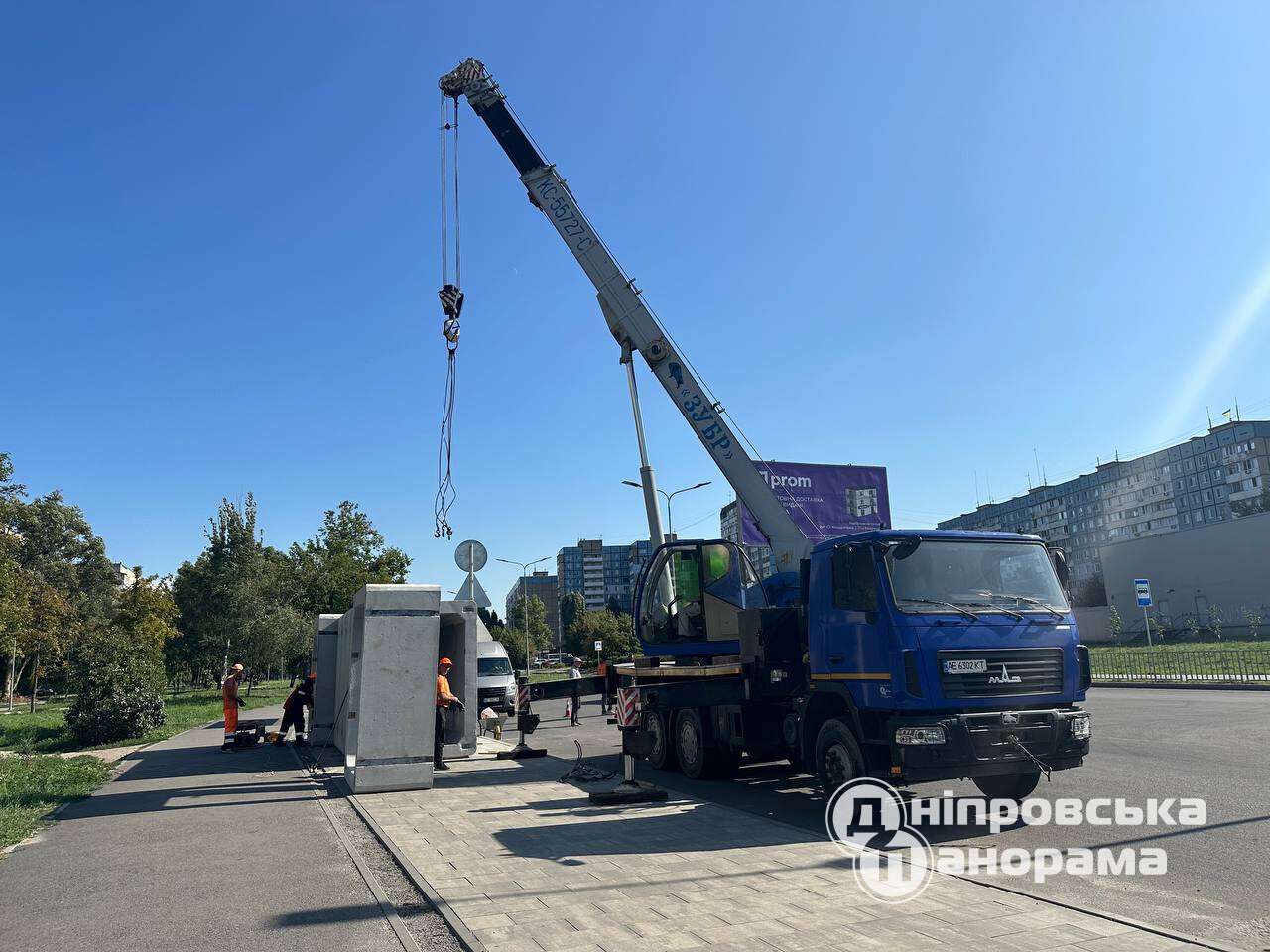 В Днепре устанавливают модульные укрытия самого высокого класса  безопасности (Фото). Читайте на UKR.NET