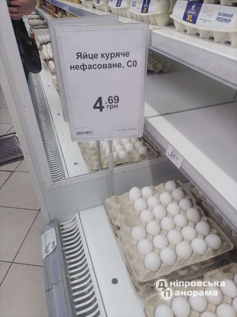 цены на яйца Днепр