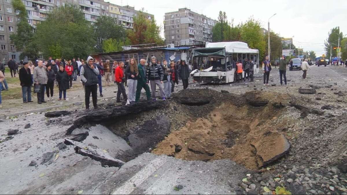 удар ракетою по Калиновій у Дніпрі