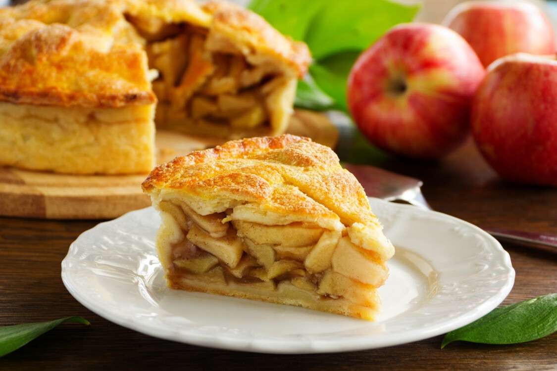 Пиріг з яблуками рецепт