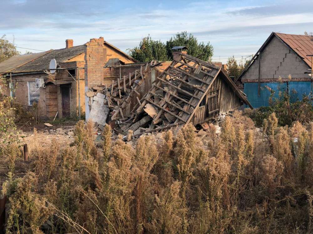 Зруйнований будинок