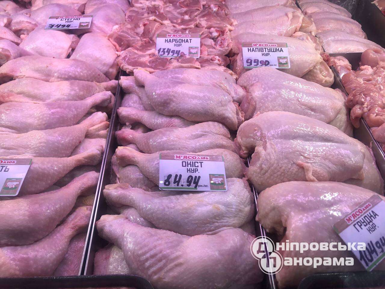 цены на мясо Днепр
