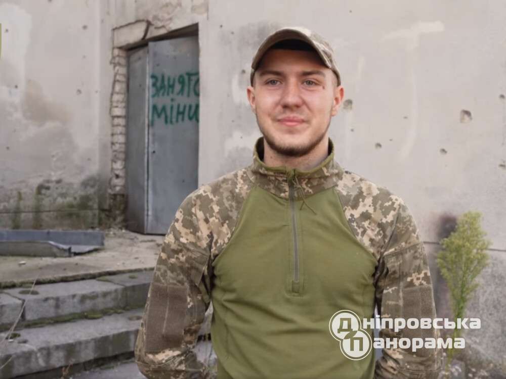 19-річний боєць з Дніпра Віталій