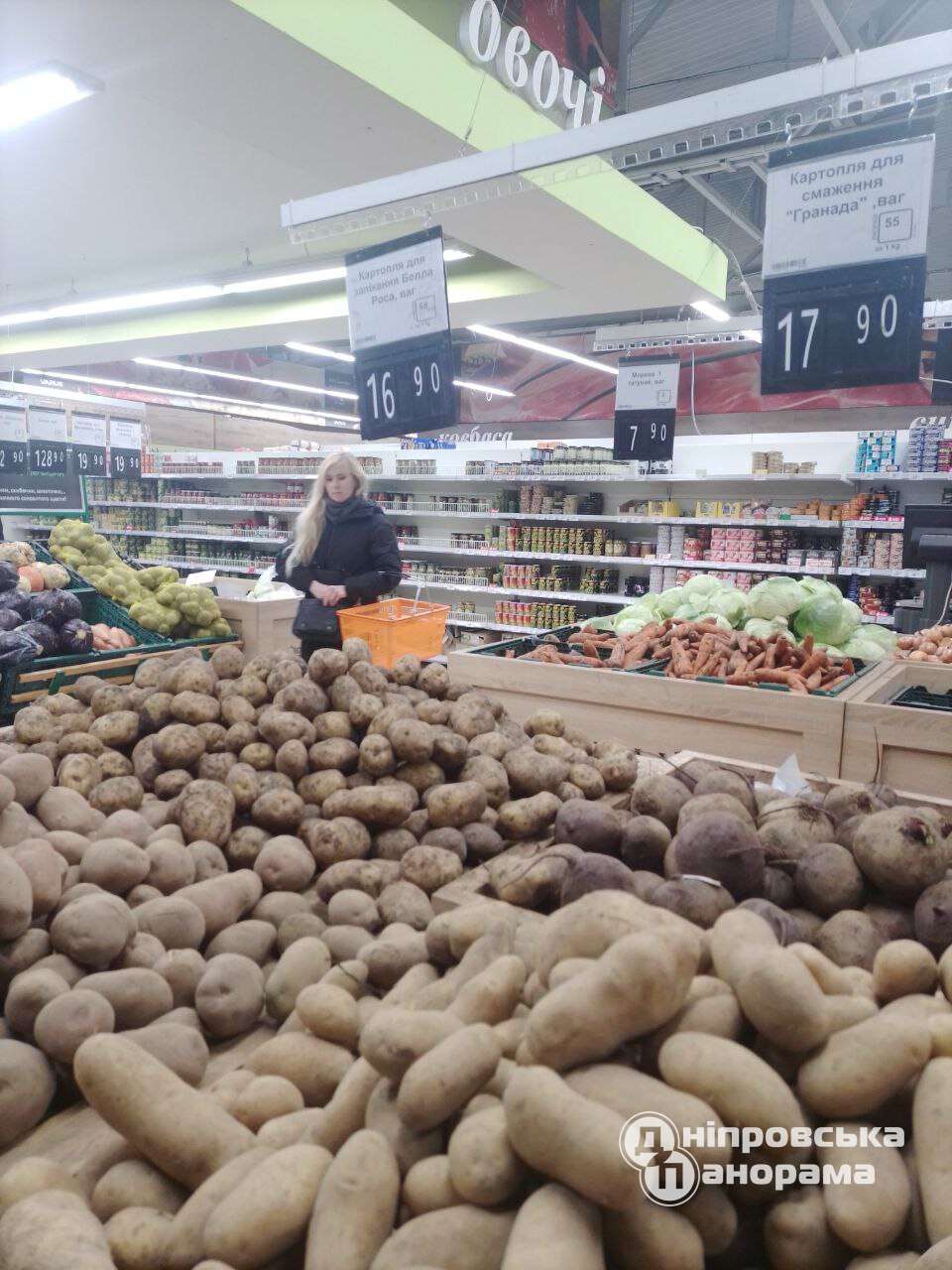 цены на картошку Днепр