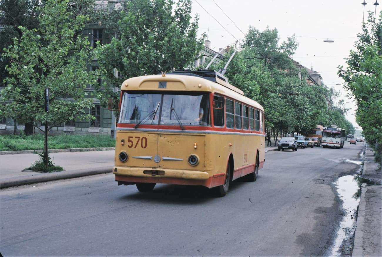 Історія Дніпровського тролейбуса