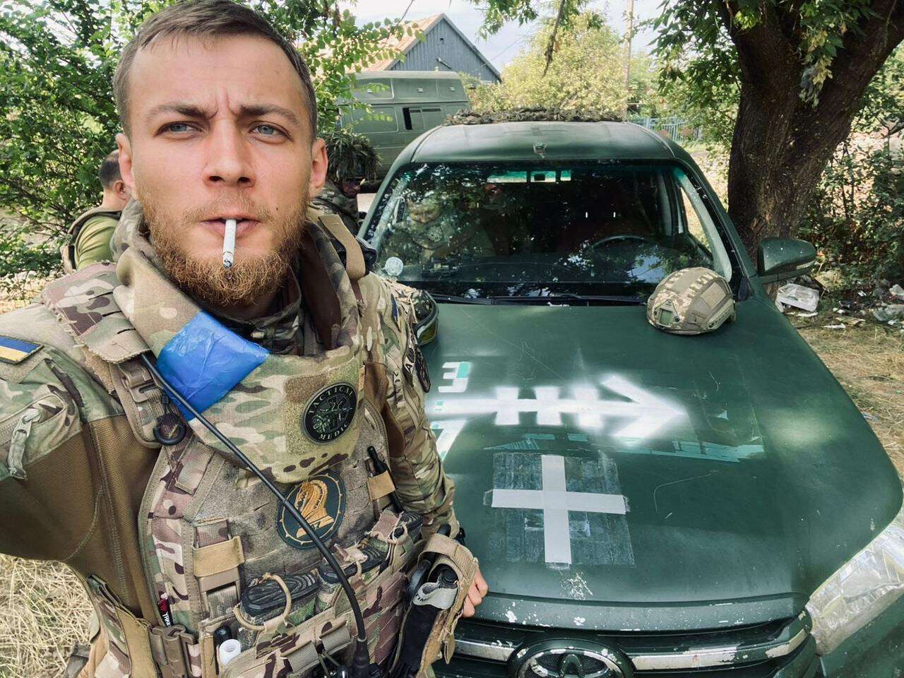 он