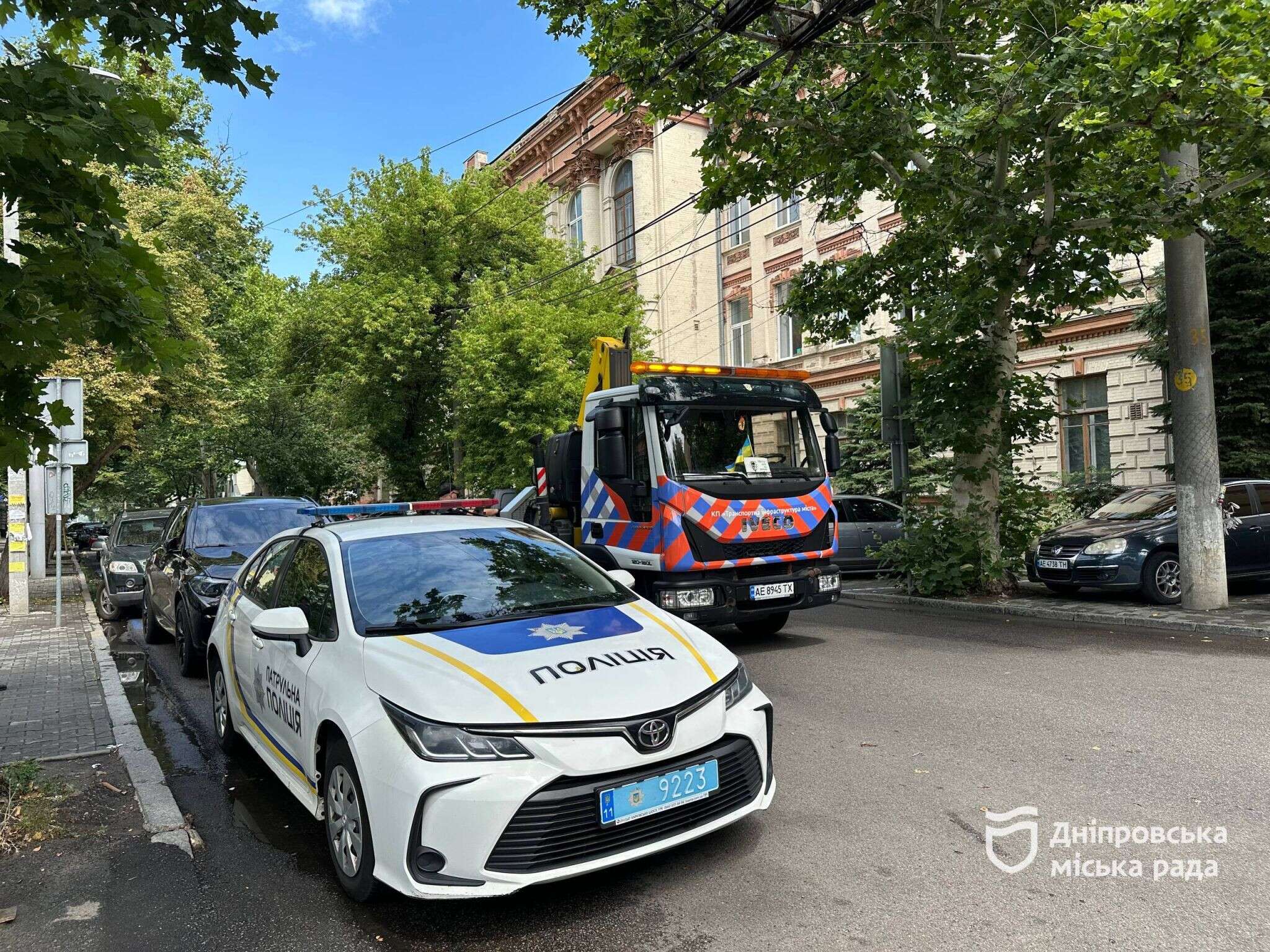 У Дніпрі стартували рейди з виявлення машин-порушників