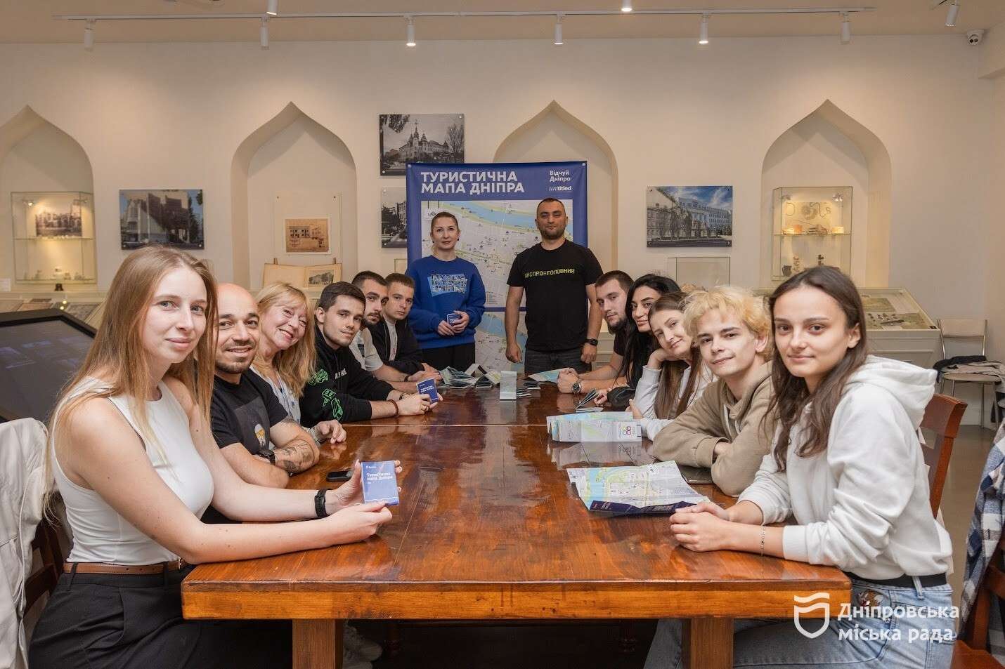 У Дніпрі презентували першу туристичну мапу міста