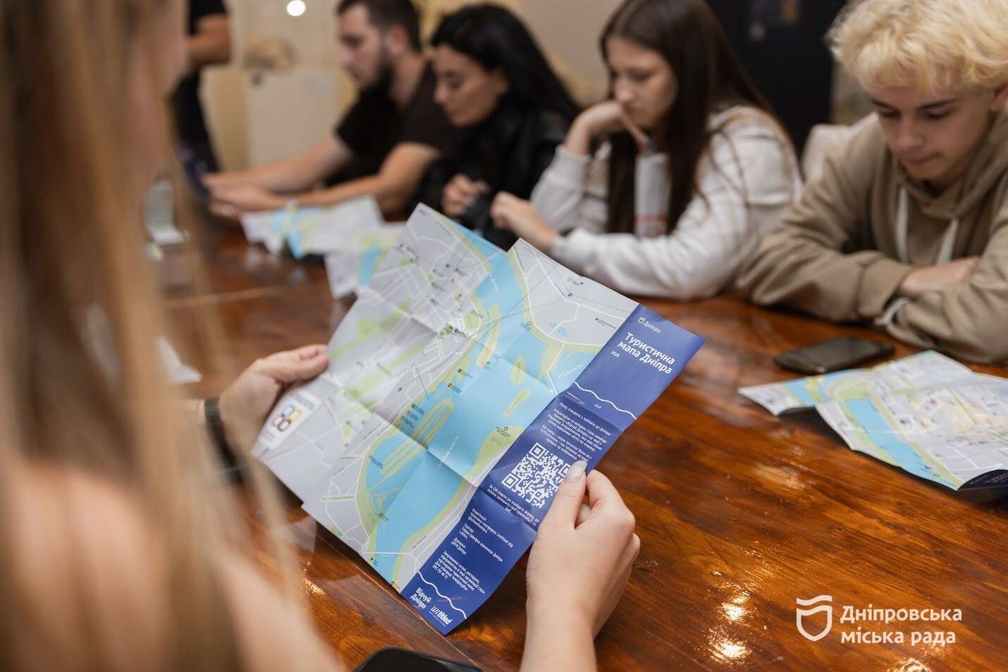 У Дніпрі презентували першу туристичну мапу міста
