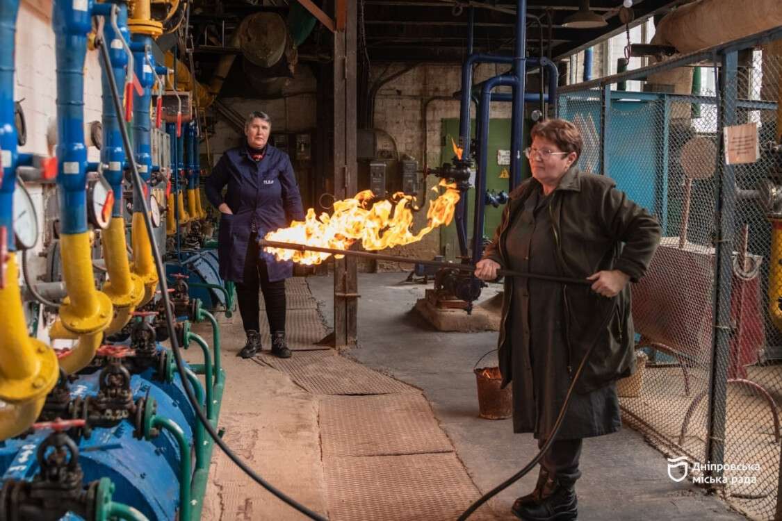 працюють котельня