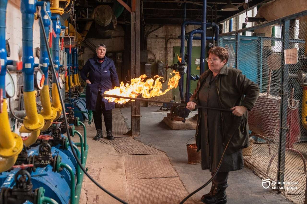 працюють котельня