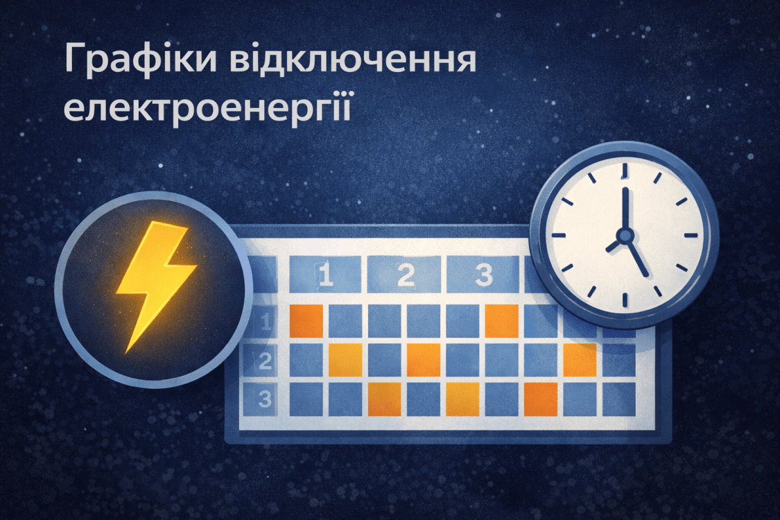 графіки відключення