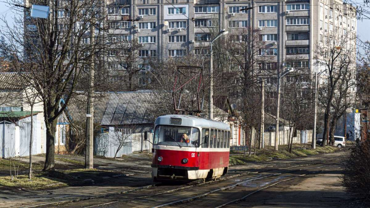 трамвай дніпро 1