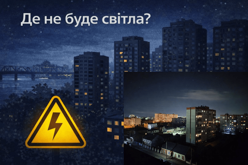 де не буде світла