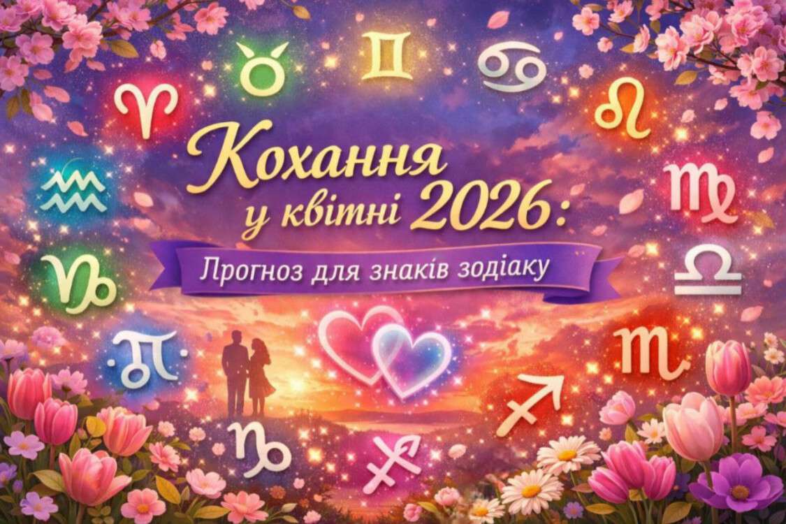гороскоп на квітень 2026