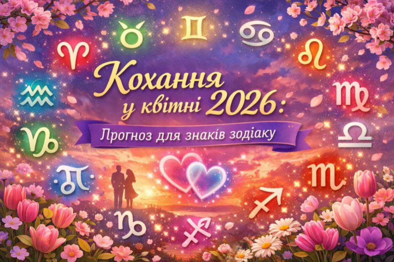 гороскоп на квітень 2026