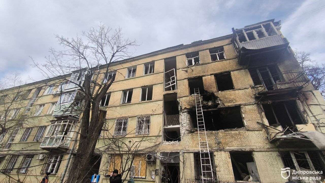 вибухи в Дніпрі 26 березня