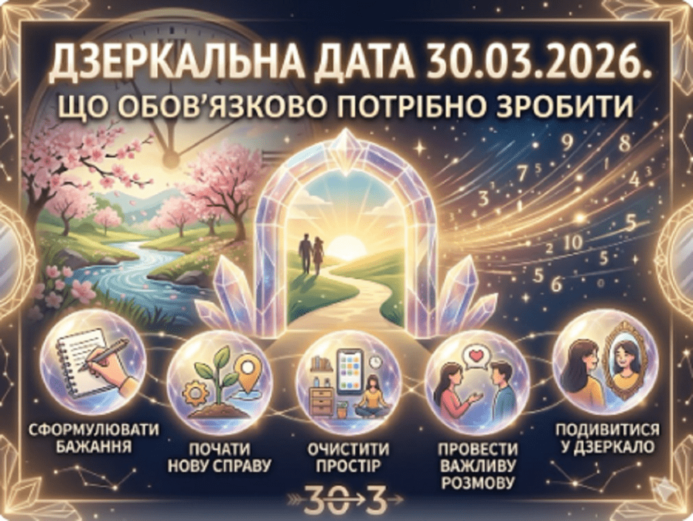 дзеркальна дата 30.03