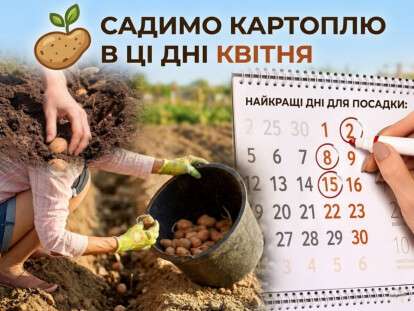 коли садити картоплю