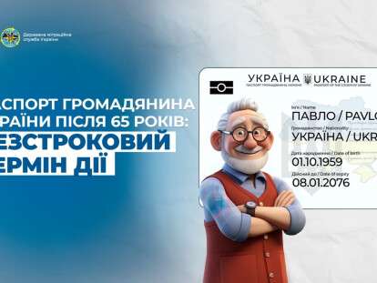 паспорт для тих, кому 65