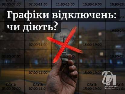 графіки відключень