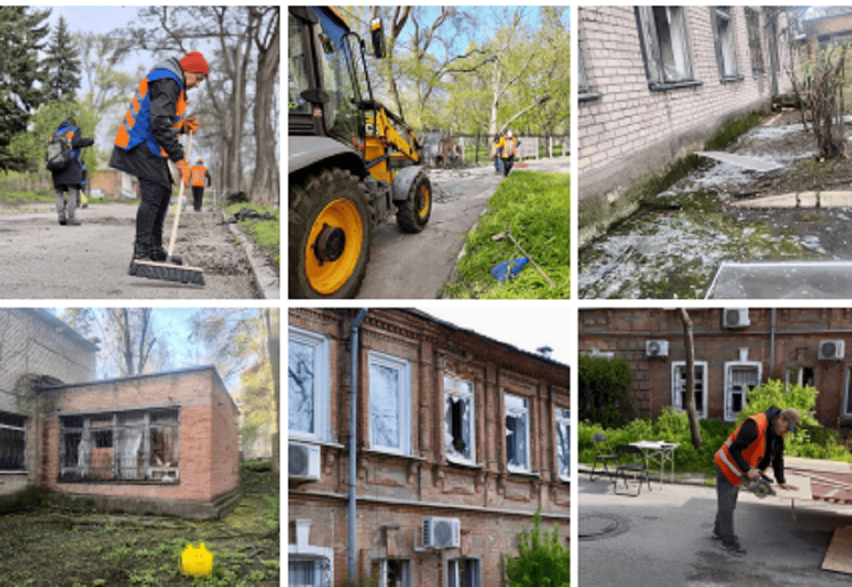 ворожий удар по Дніпру 22 квітня