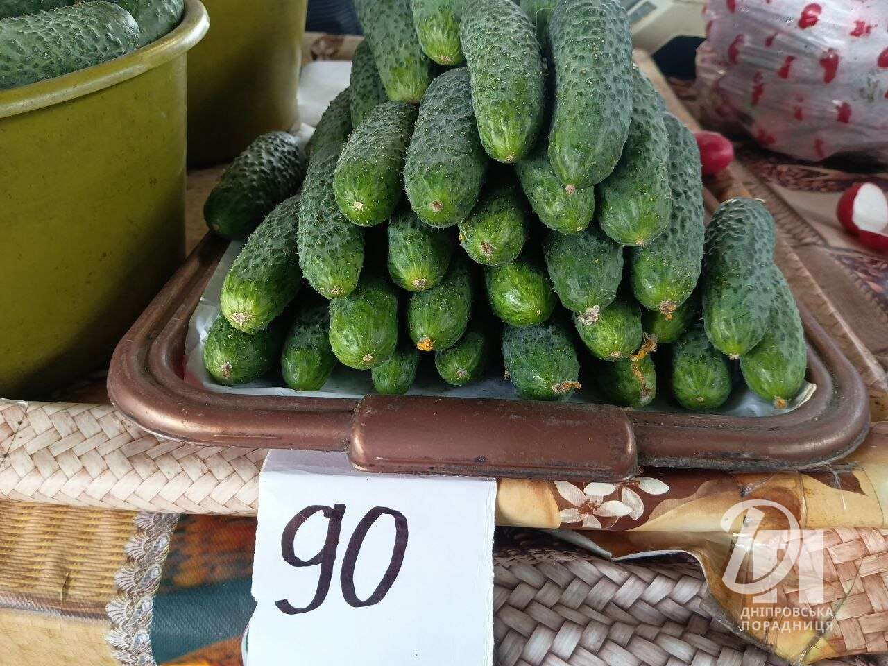 ціни на огірки Дніпро