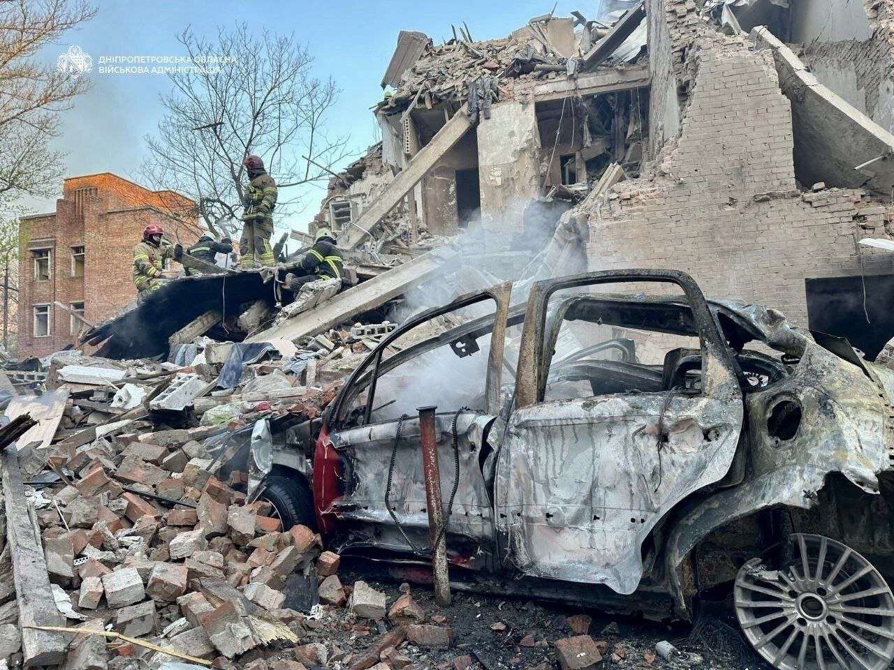 атака на Дніпро 25 квітня