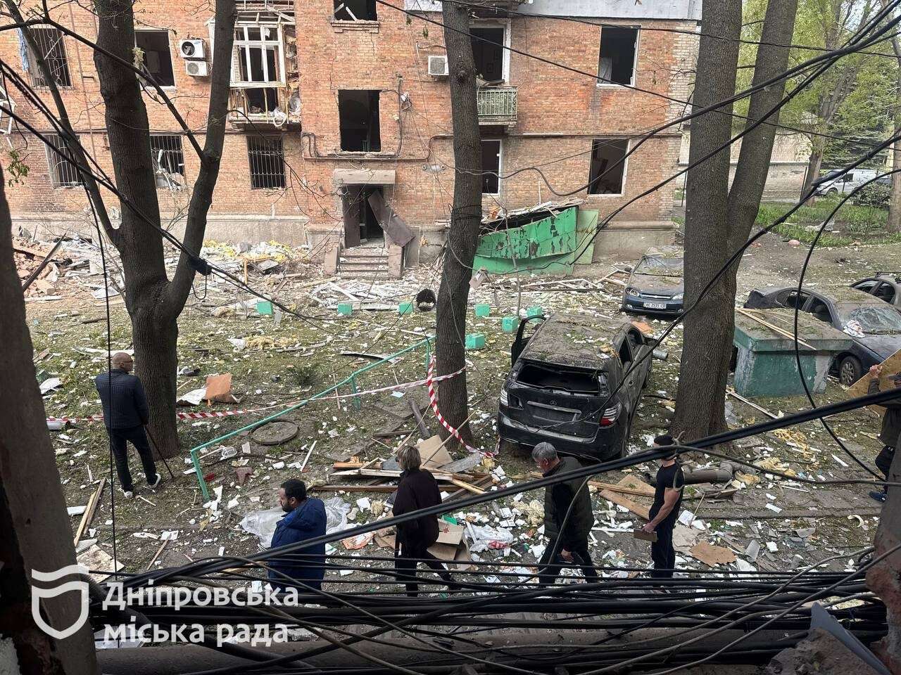 атака на Дніпро 25 квітня