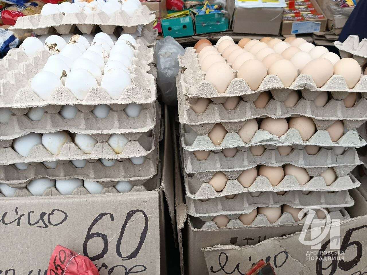 ціни на яйця Дніпро