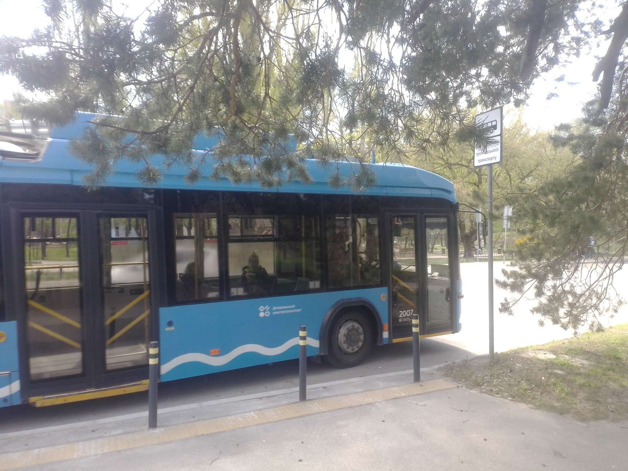 як в Дніпрі їздить транспорт. Схема руху