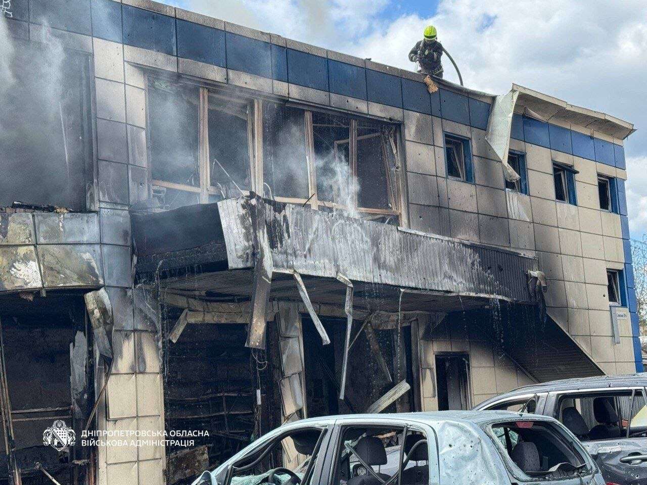 Вибухи в Дніпрі