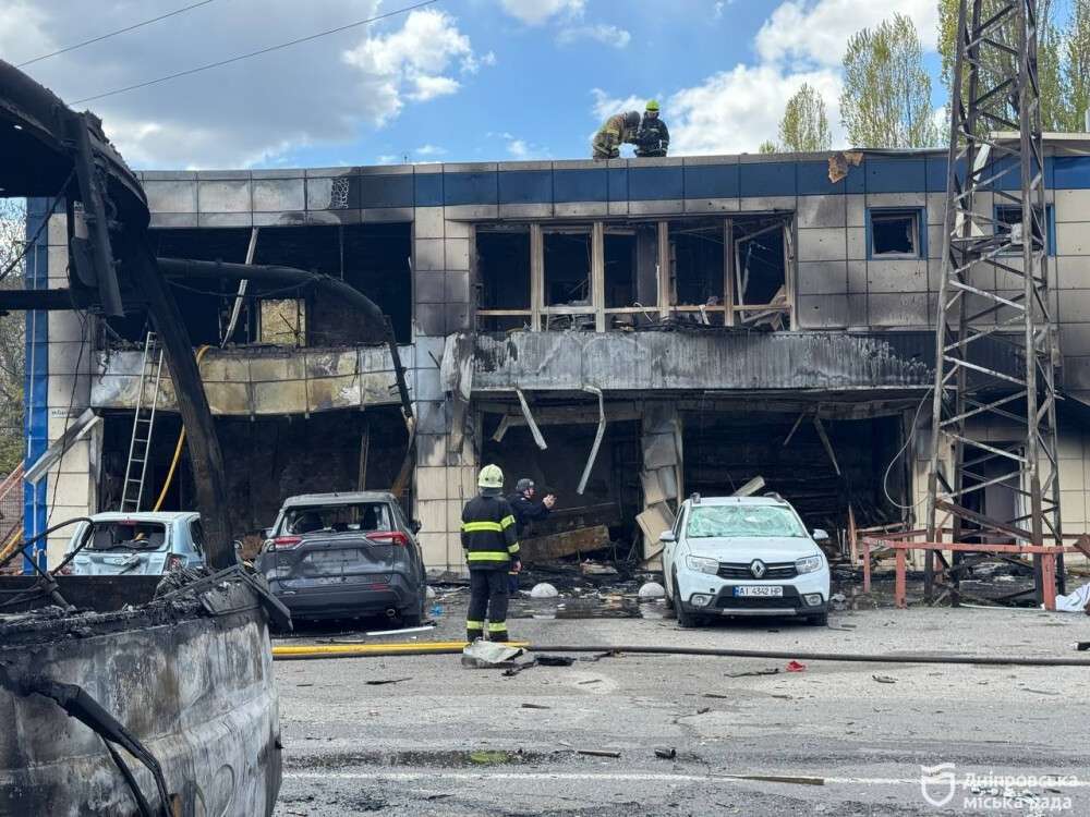 вибухи в Дніпрі 30 квітня