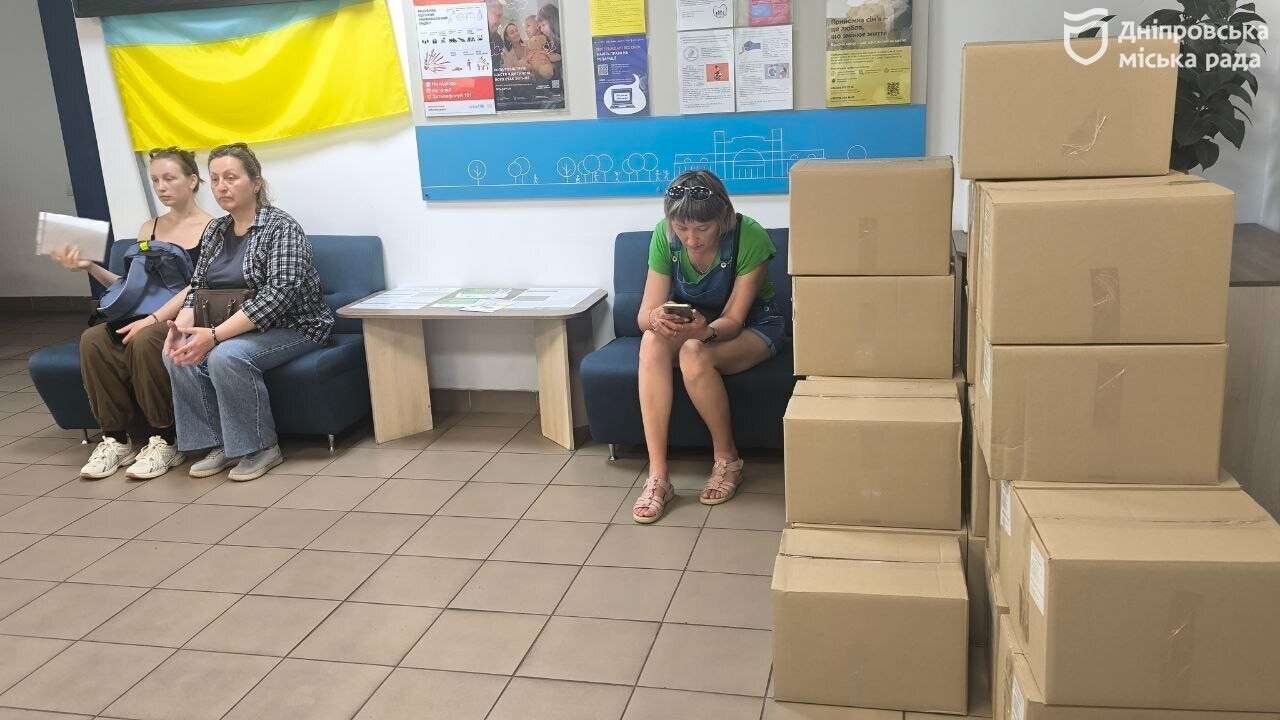 Як в Дніпрі отримати продуктові набори 