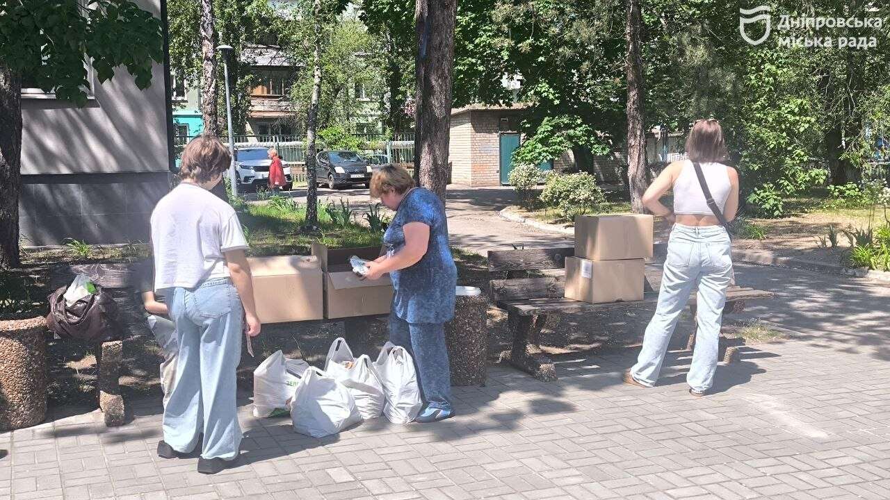 Як в Дніпрі отримати продуктові набори 