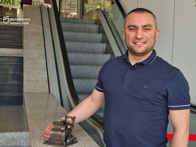 У Дніпрі відкрили 19-ту мініскульптуру проєкту &laquo;Відчуй Дніпро&raquo;