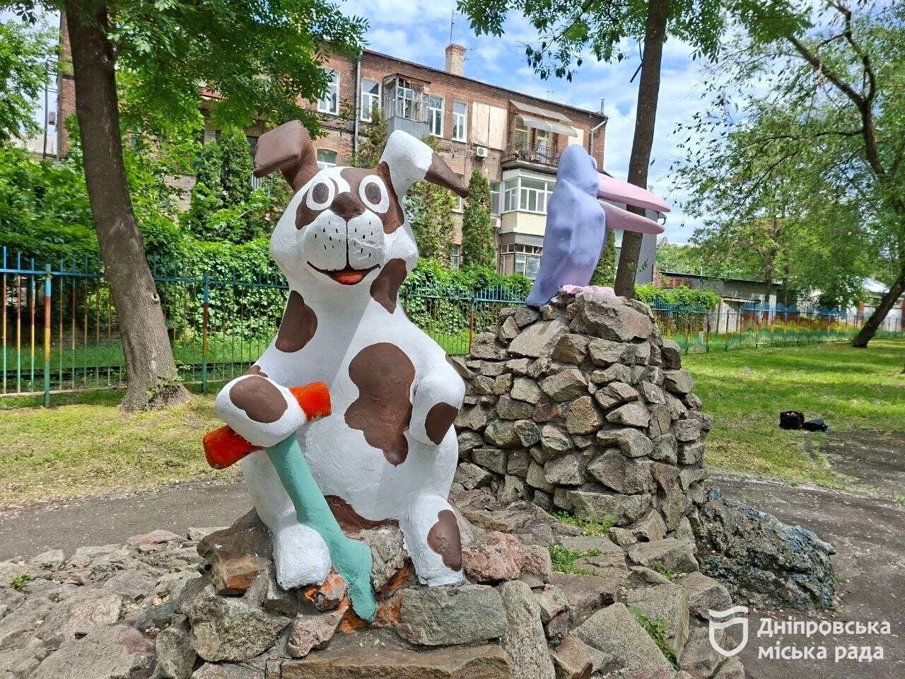 В Днепре в парке Глобы