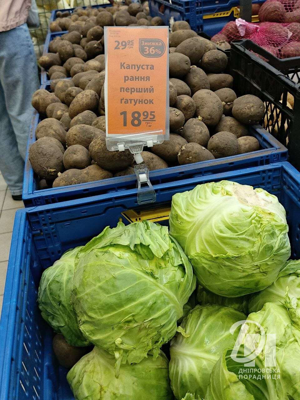 цены на капусту Днепр