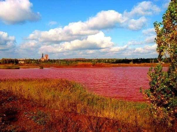 рожеві озера