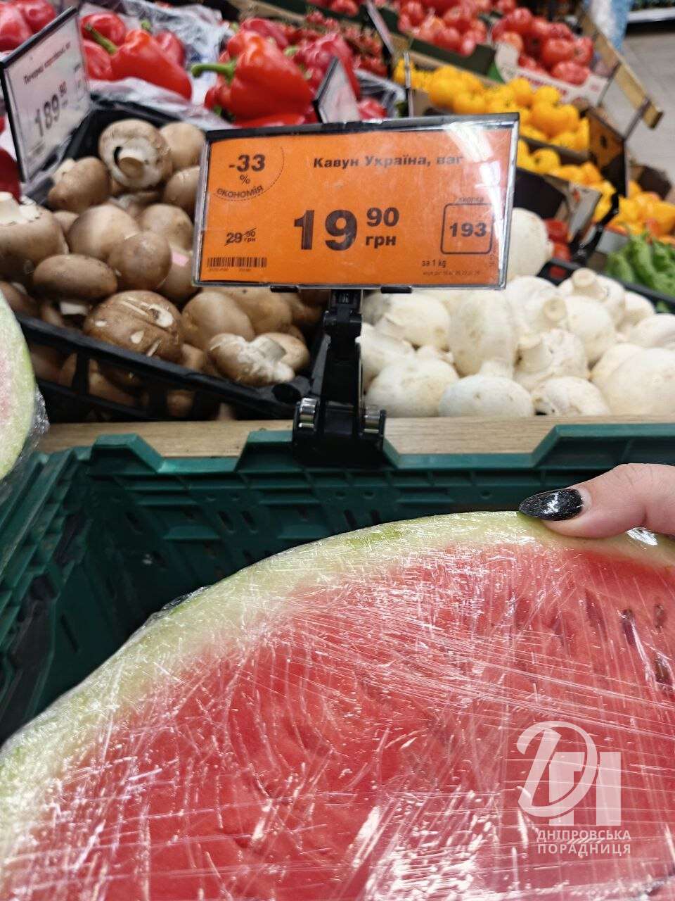 ціни на кавуни Дніпро