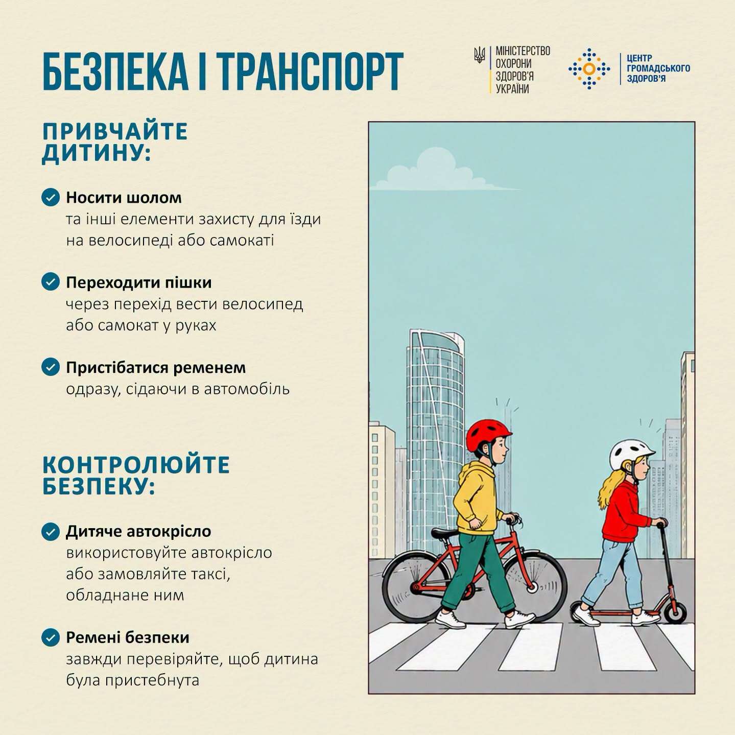 безпека дітей на дорозі