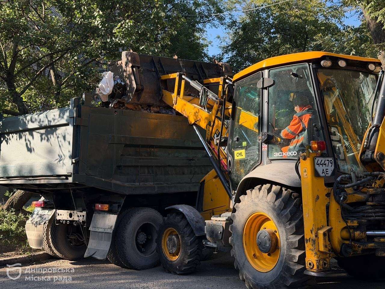 У Дніпрі пояснили, чому гілки та стовбури дерев не можна залишати біля контейнерів