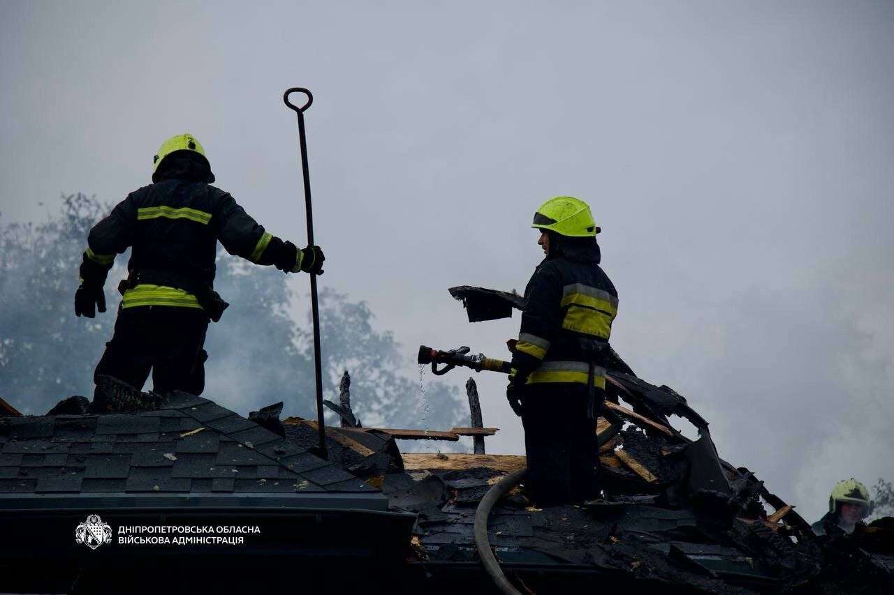Ворожа атака по Дніпру