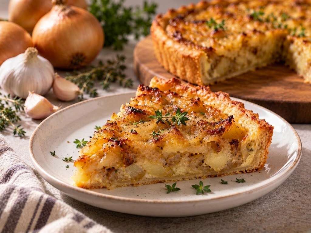 пиріг з часником